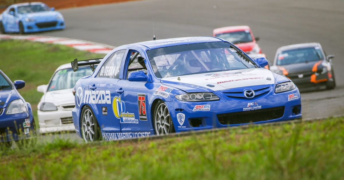 Óscar Terán y su Mazda 6 listos para el GT Challenge en Panamá