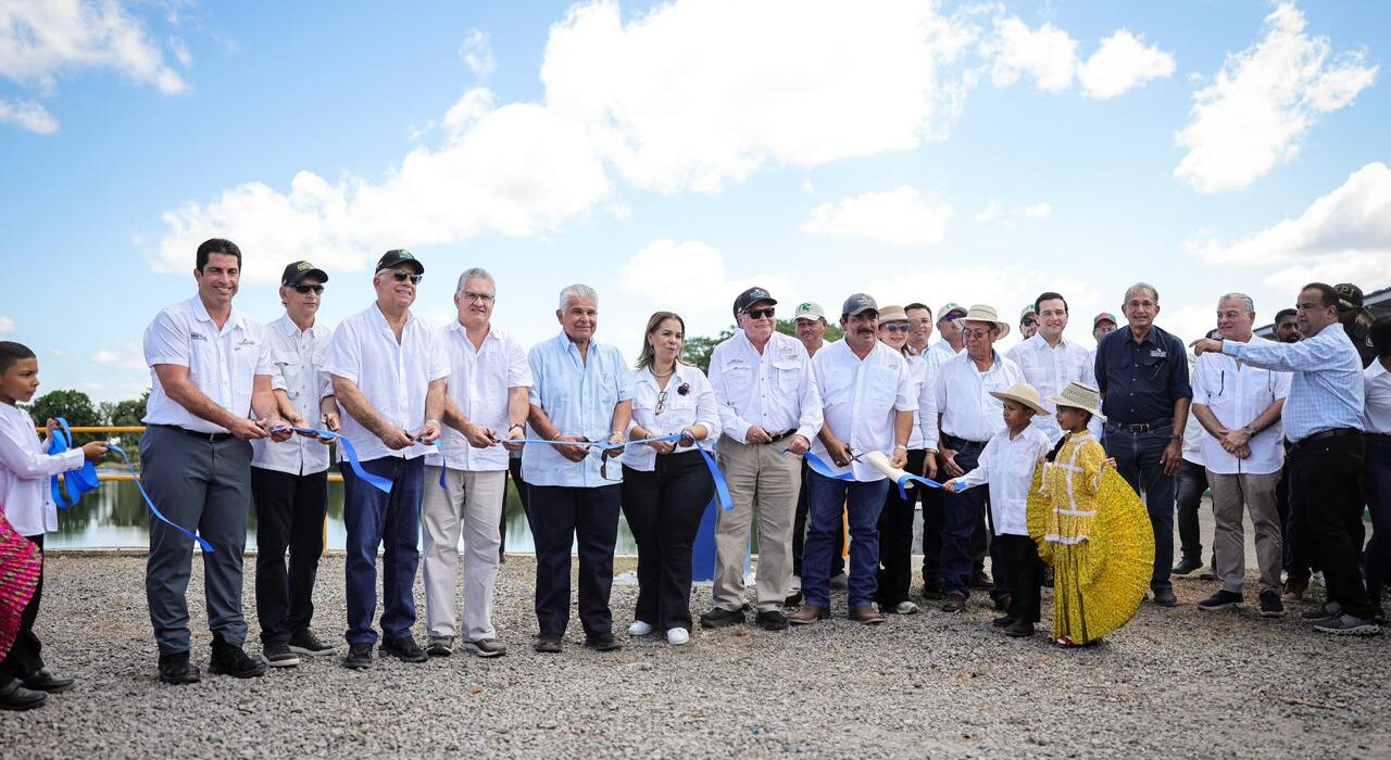 Mulino inaugura riego en Alanje y expande área agrícola a 3,500 ha