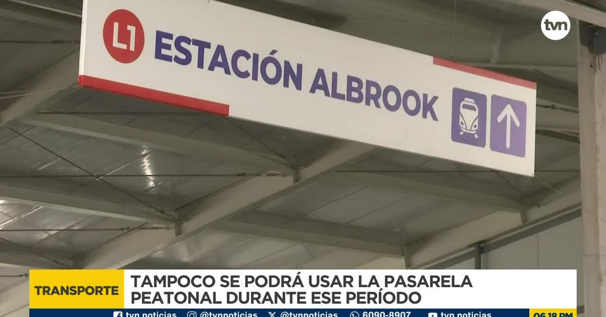 Estación Albrook del Metro abrirá al mediodía el 22 de marzo