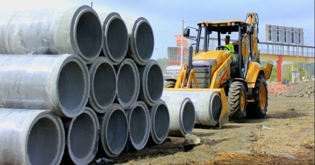 MOP inicia rehabilitación vial en Cuatro Altos, Colón