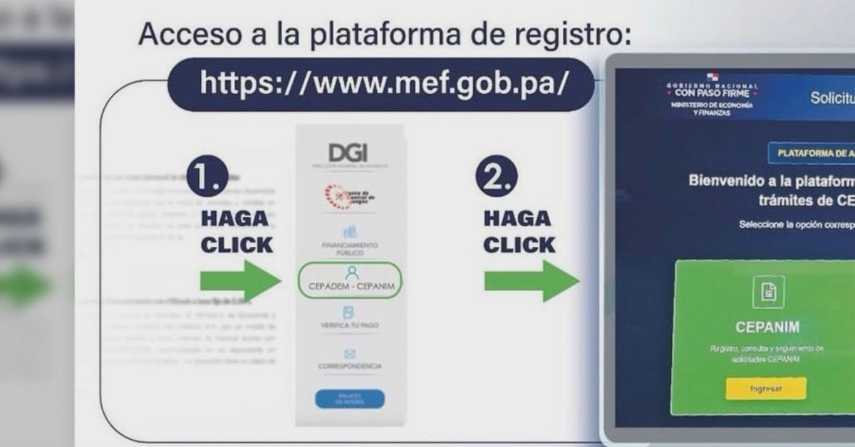 Panamá abre registro digital para cobro de Cepanim a jubilados