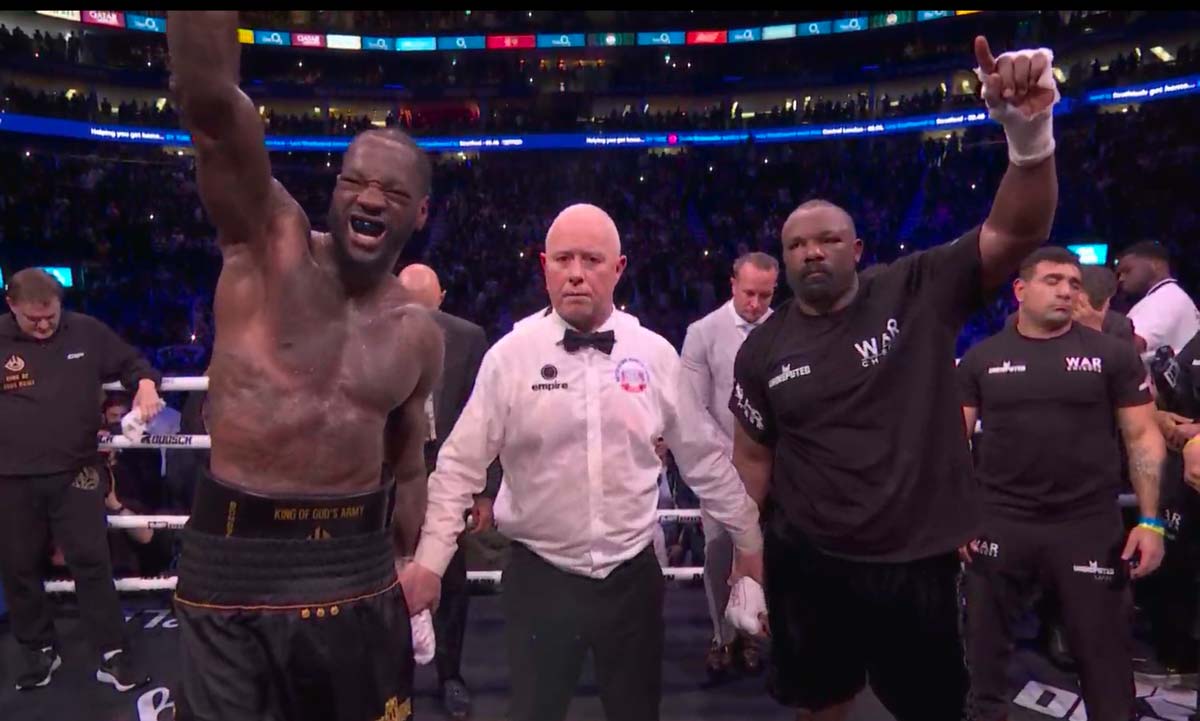 Wilder vence a Chisora en Londres y pide cuidar a los boxeadores