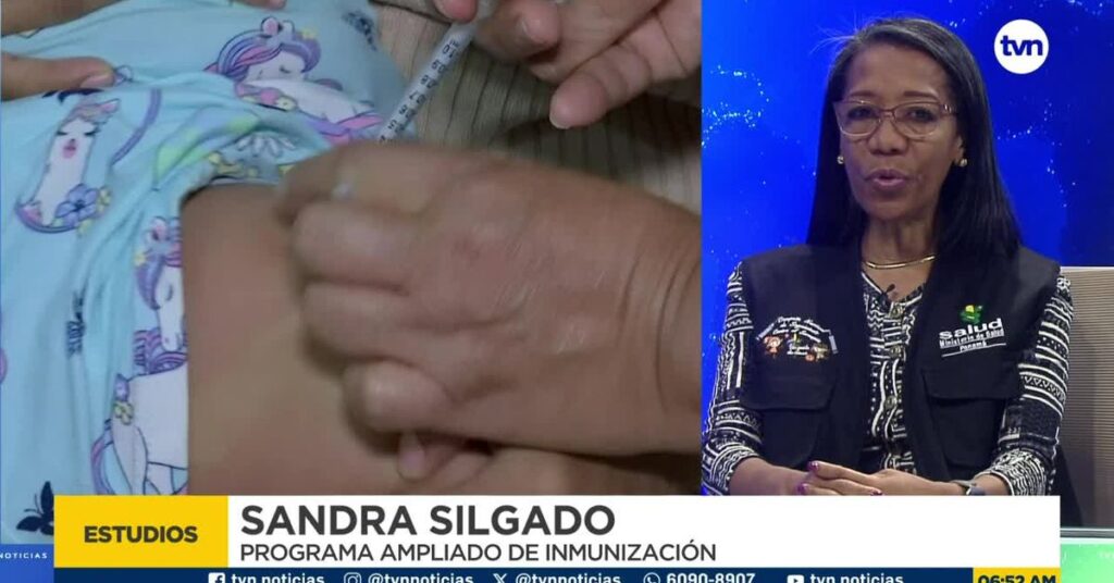 Panamá refuerza vacunación contra sarampión por casos importados