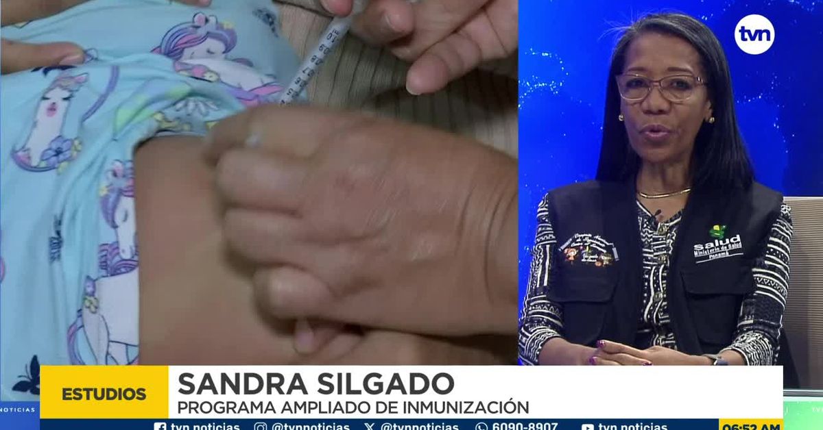 Panamá refuerza vacunación contra sarampión por casos importados