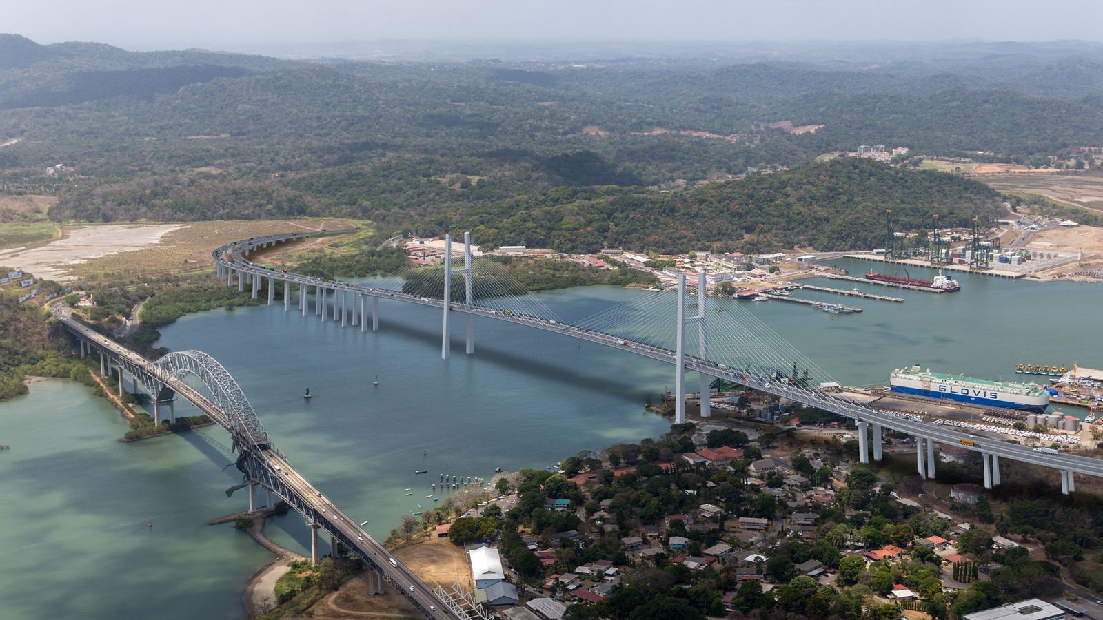 Cuarto Puente del Canal de Panamá alcanza 39% de avance