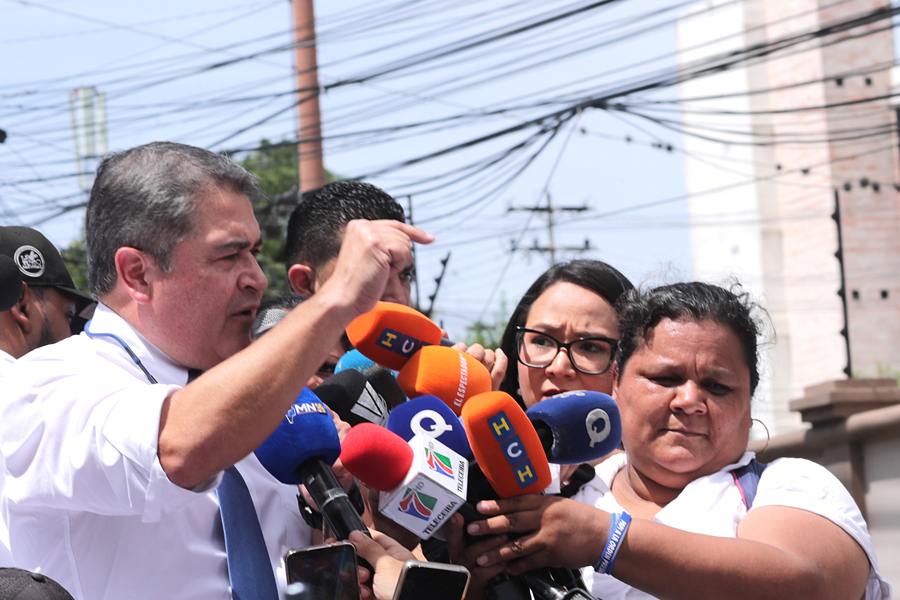 Suspenden audiencia contra Juan Orlando Hernández por recurso judicial