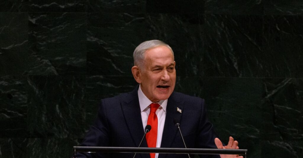 Delegados abandonan discurso de Netanyahu en la ONU por protesta