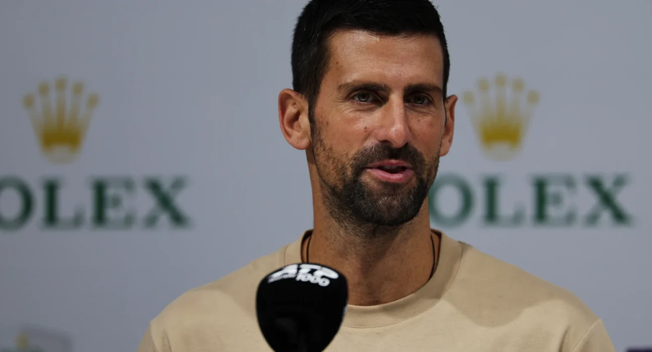 Djokovic respalda pausa de Sinner en 2026 por lesión de rodilla